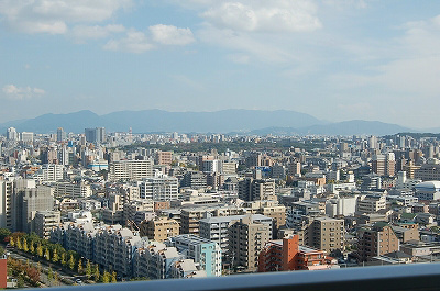 百道タワー 眺望例
